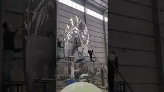 Chinese sculpture studio video