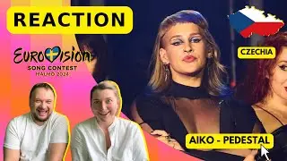🔊 Реакція на Aiko - 'Pedestal' (Live + Official Video)  - Czechia 🇨🇿 | Eurovision 2024