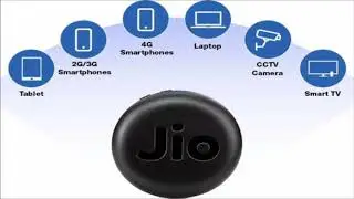 Jio FI  JMR815 wireless hi speed data card