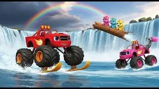 Blaze vs.The 50-Foot Robot Rampage! #2| Superhero Coding Logic Rescue | Blaze & the Monster Machines