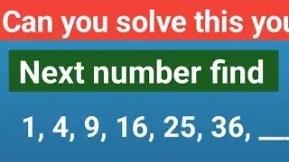 find the next number