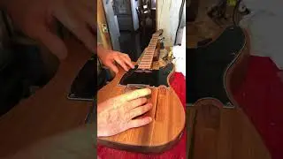 #guitar #telecaster #fender #custombuild #onepiece  #swampash