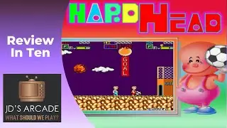 JD&rsquo;S Arcade Presents a review in 10: Hard Head! A 1988 coin-op Suna Game!