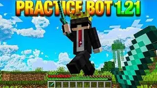 PVP BOT Practice Map for Mojo Launcher 🤯 | Minecraft Java 1.21.1 | 1.21.4 | 1.21.5 