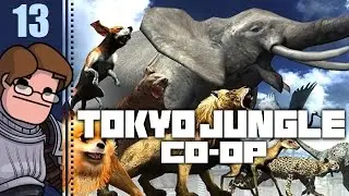 Let's Play Tokyo Jungle Co-op Part 13 - Gazelle and Marginally Useful Cheetah