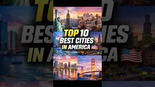 Top 10 Best Cities in America #Top10#BestCities#BestCitiesInAmerica#AmericanCities🚀 Shorts Growth