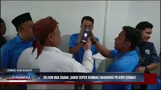 SELISIH DUA SUARA ,DAVID CEPER KEMBALI NAKHODAI PK KNPI CIOMAS