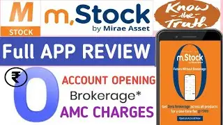 M Stock App Review 2025-26 | Mstock New Charges | M Stock Hidden Charges | MStock Brokerage Charges