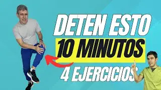 Hazlo por 5 minutos diarios Y ALIVIA EL DOLOR DE RODILLA