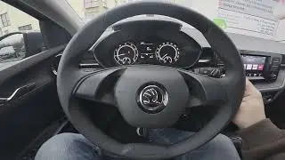 Skoda Fabia IV (2021 г. - настоящее время) &ndash; Как найти и сбросить среднюю скорость