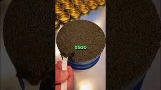Why these tiny eggs cost SO MUCH!🤯💰#shortvideo #caviar