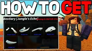 How To GET ALL BONES (Jungle's Echo Bestiary) in Fisch! Roblox