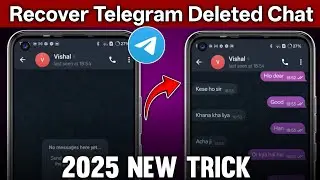 Deleted Telegram Messages Recovery |Restore Deleted Telegram Chats