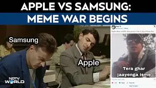 Apple Vs Samsung: Meme War After iPhone Duo Launch