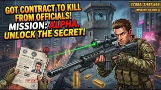 I Got a Contract to kill from Officials😁Part:1 Tried to save hostages😃#sniper3d #snipergameplay