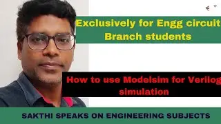 How to do Verilog Simulation using Modelsim