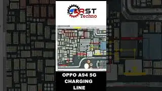 OPPO A94 5G CHARGING LINE  #rsttechno #chiplevelrepairing  #apple #mobile #oppo #mobilecharging