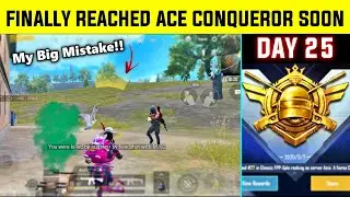 🔥DAY-25 | ACE TO CONQUEROR SOLO RANK PUSHING GAMEPLAY PUBG MOBILE | SEASON 14 CONQUEROR | SOLO PUSH