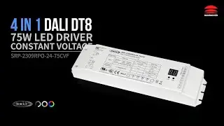 4 in 1 75W DALI DT8 LED Driver(Constant Voltage)_SRP-2309PRO-24-75CVF