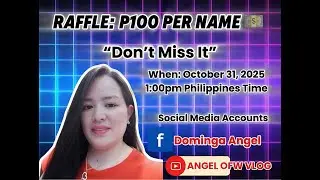 Angel OFW vlog is live!