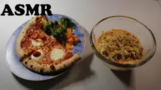 CAMPBELL'S CHUNKY CREAMY THAI CHICKEN AND RICE, EGG NOODLES, MARGHERITA & JARRITOS LIME ASMR MUKBANG