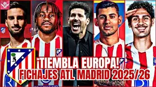 El Proyecto GANADOR del Atletico de MADRID con sus FICHAJES para la Nueva Temporada 2025/26