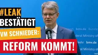 VM Schnieder: Reform kommt!