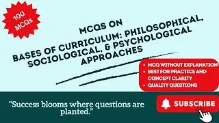 MCQs on Universalisation of Elementary Education (UEE)