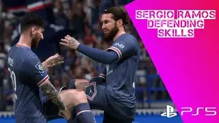 FIFA 22 - Sergio Ramos defending and skills - PS5 🎧🔥