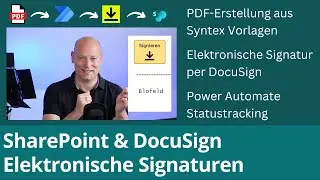 SharePoint & DocuSign: Workflow Digitale Signatur mit Power Automate