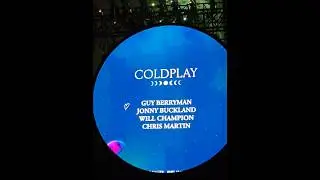 COLDPLAY Music of the Spheres World Tour credits. Hong Kong/Korea MMXXV @coldplay #coldplay