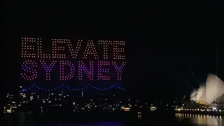 Elevate Sydney Sky Show 7th Jan 2023 #sydney #australia #skyshow