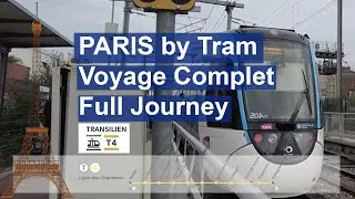 Paris Metro Tram Voyage Complet Full Journey T4
