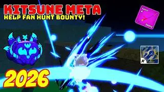 KITSUNE COMBO STRONGE META IN BLOX FRUITS