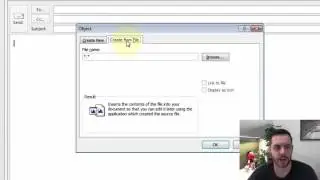How to Embed a PDF Document in an Email Message