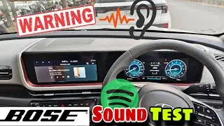 Chalta फिरता DJ Hai 🔥 Bose Speaker Test Of Hyundai Creta 2024