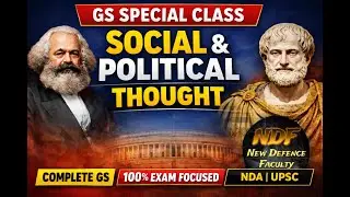 Social and Political Thought One Shot NDA special Theory L1 || #nda #upsc #history #politics #gs