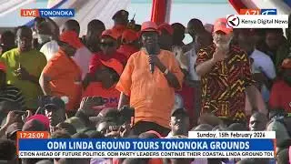 Drama in Mombasa as Oburu Oginga Faces Noise, Abdulswamad Intervenes to Restore Order Amid Uproar