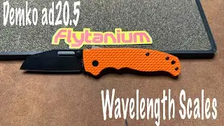 Demko AD20.5 бюджетная модернизация с масштабированием #demko #flytanium #edc #knifemods