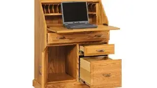 Gorgeous Secretary Desk With Hutch Idea