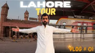 EXPLORING LAHORE😍| ORANGE LINE 🚋| RAILWAY STATION 🏫AND HAJI CAMP LANDA BAZZAR😂#lahore #travel #fyp