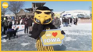 ‘GMA’ goes to Iowa for University of Okoboji Winter Games
