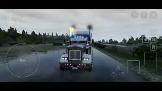 TRUCK SIMULATOR BIG RIGS NEW UPDATE   W900 TRUCK IN RAIN  @DualCarbon #sim #fypp #bigrigs #trukers 