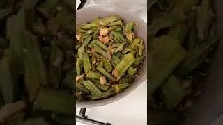 ADOBONG OKRA | Hindi mo Alam to RICH Kid ka Kasi #asmr #viral #satisfying #short  #trending #food