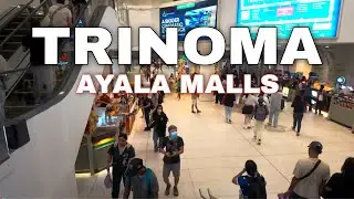 Trinoma Ayala Malls Full Walking Tour | Quezon City Philippines 4K
