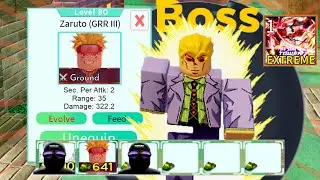 Level 80 Legendary Naruto in Trial 2 Extreme Mode | 3 Units Showcase | Roblox All Star Tower defense