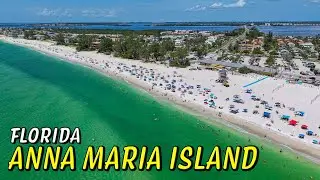 Anna Maria Island Beach - Aerial View