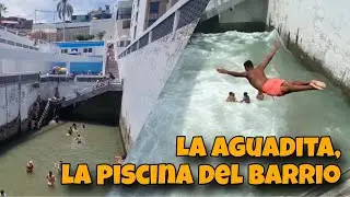 Los clavados de La Aguadita de Mollendo, la piscina natural y medicinal del pueblo