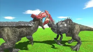 ULTIMASAURUS vs MALUSAURUS - Animal Revolt Battle Simulator
