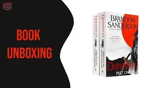 The Stormlight Archive Series Book Three Part 1&2 By Brandon Sanderson - Book Unboxing